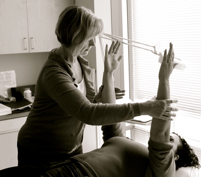Ann Liden practicing Specialized Kinesiology